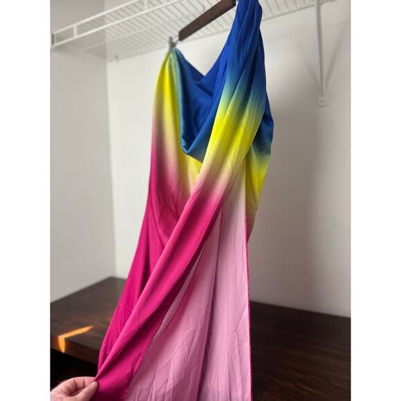 Tie Dye Maxi Skirt with Side Slit - Garnerstyle X FTF  Size 3 - Picture 8 of 10